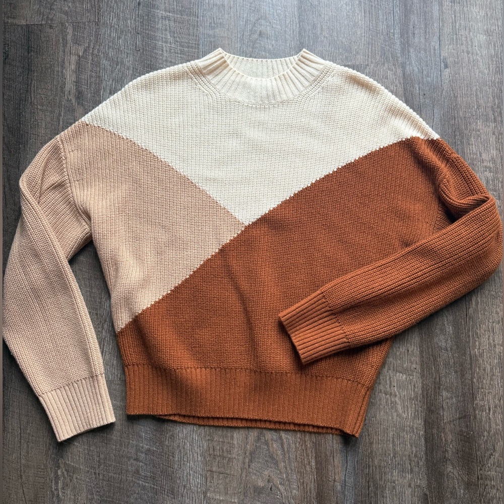 & other stories geometric sweater Paris atelier Medium
